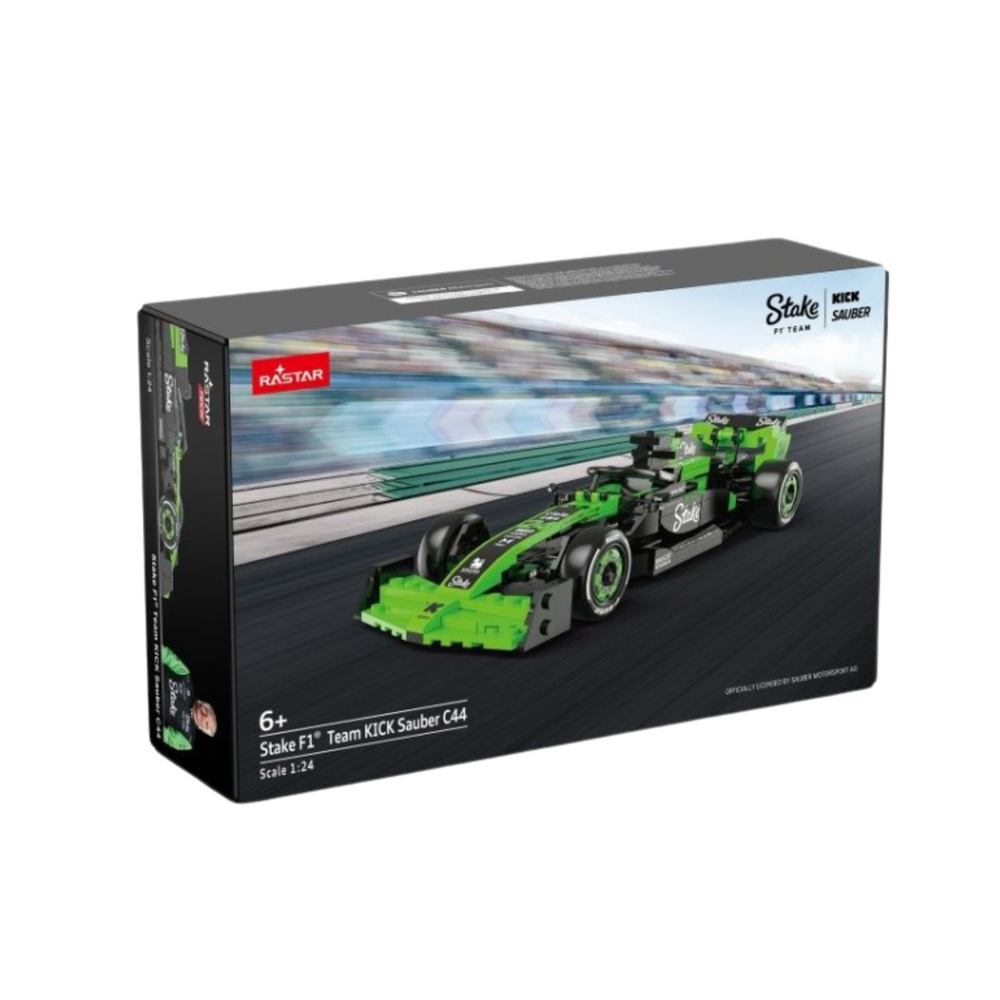 Stavebnice závodní vůz F1 KICK Sauber C44 1:24 – Rastar