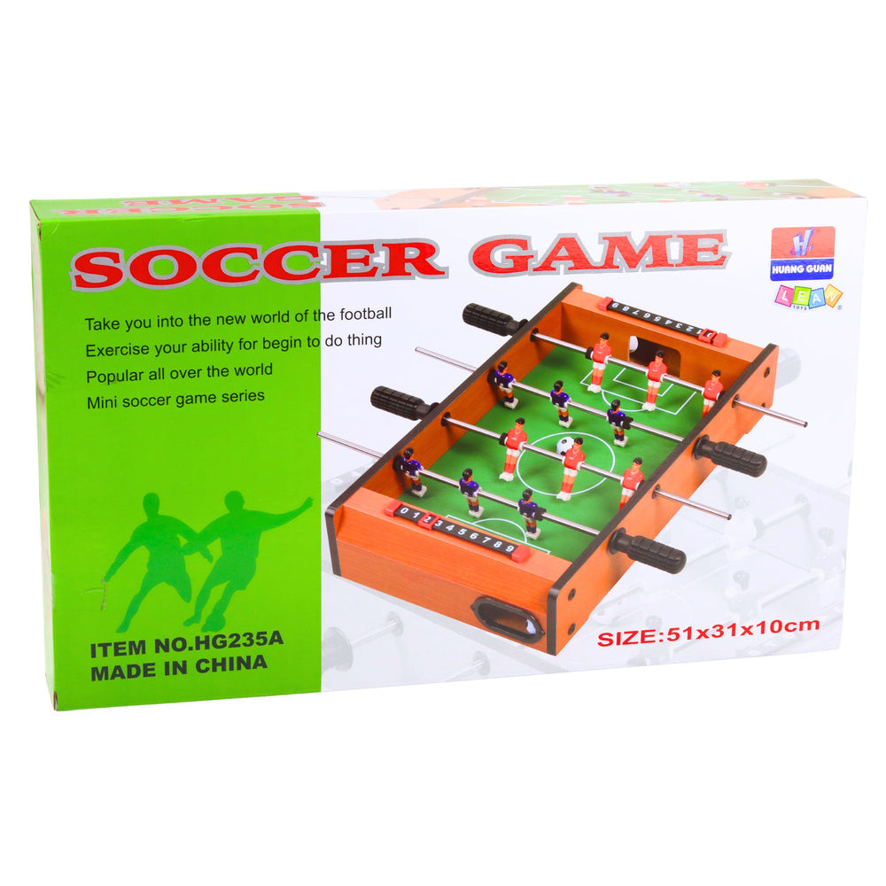 Stolní fotbal pro děti 51 x 31 cm – sportovní zručnostní hra