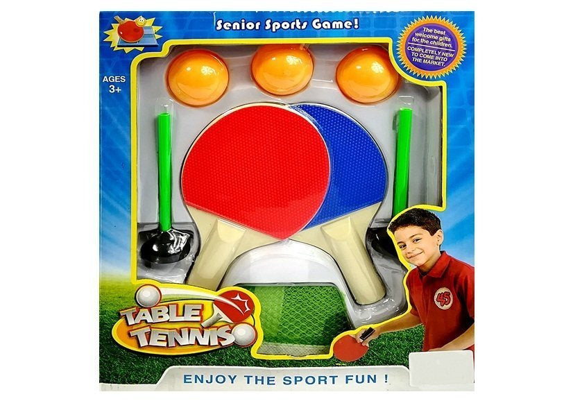 Stolní tenis sada pro děti – s pálkami sítí a míčky