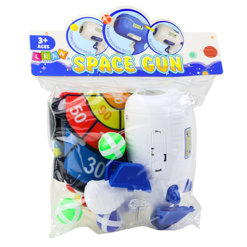 Střelecká hra na terč s pistolí – suchý zip | Kosmos