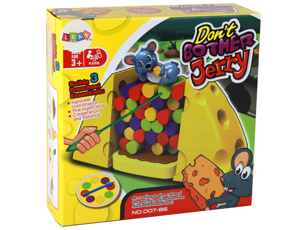 Sýrová pyramida s myškou – rodinná hra s bloky