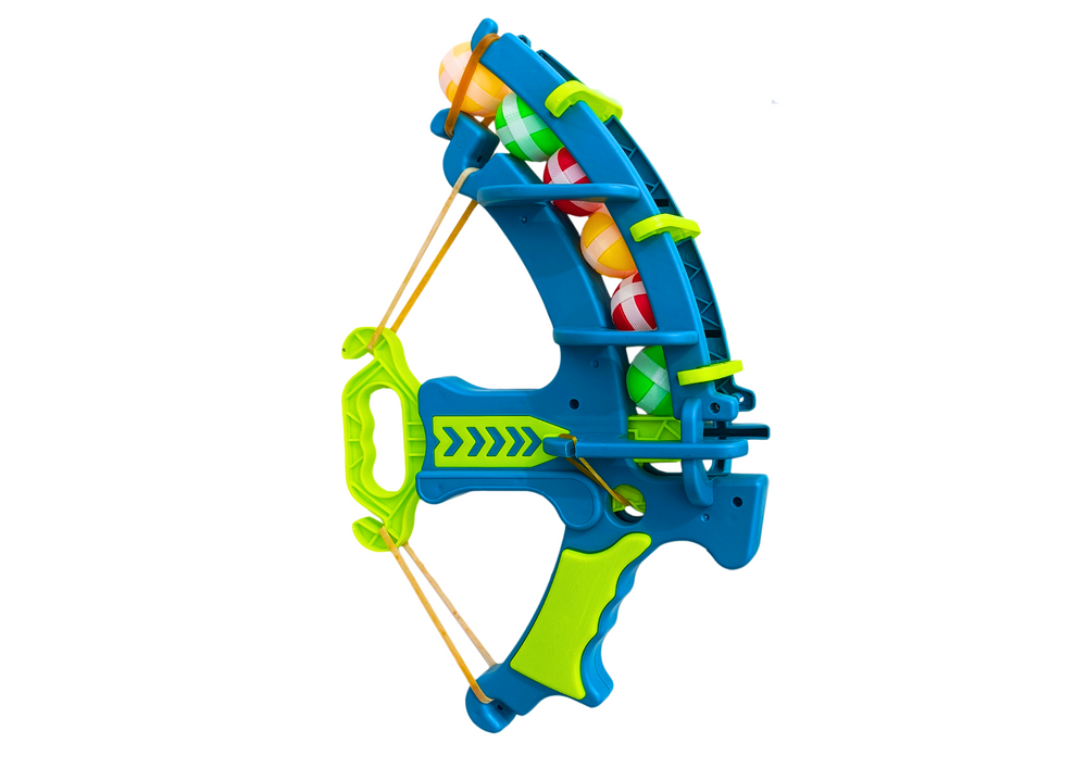 Terč se suchým zipem drak s pistolí a kuličkami na rzep