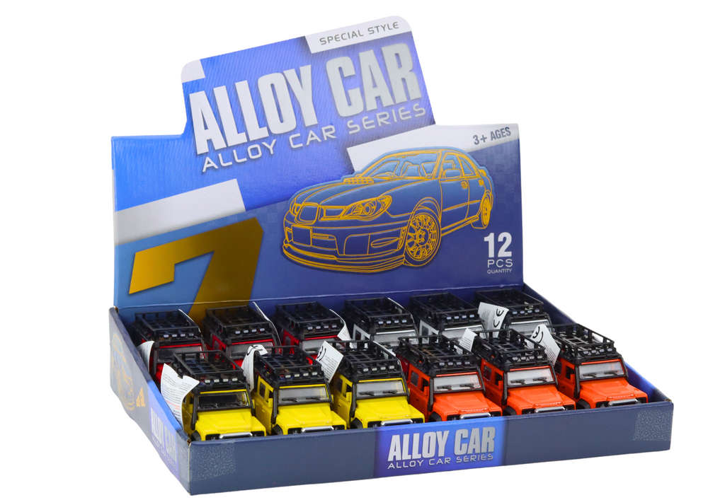 Terénní autíčko 1:32 se světly zvuky pohonem otvíracími dveřmi