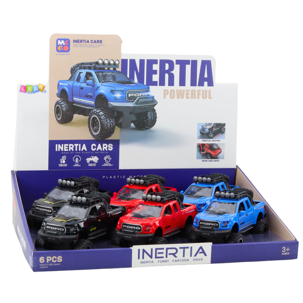 Terénní auto Raptor – s otvíracími dveřmi a zvuky