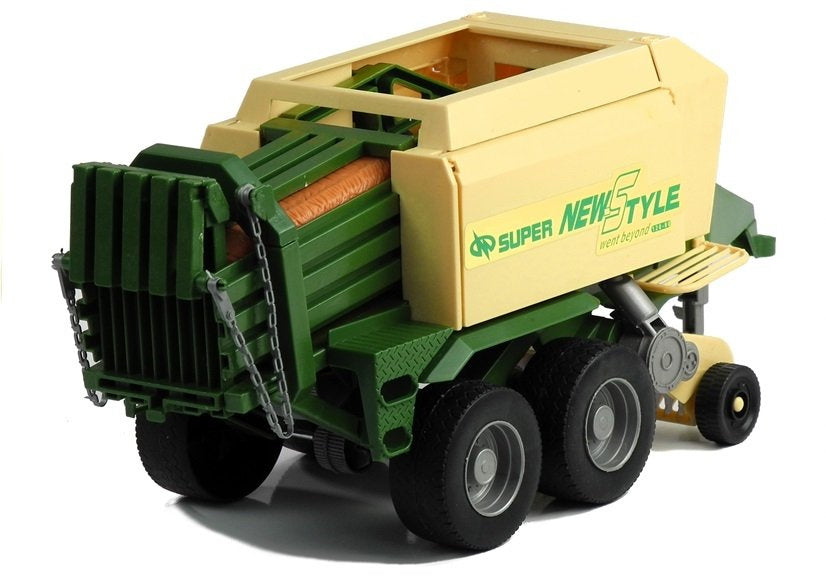 Traktor s přívěsem zemědělský stroj 65 cm zelený červený