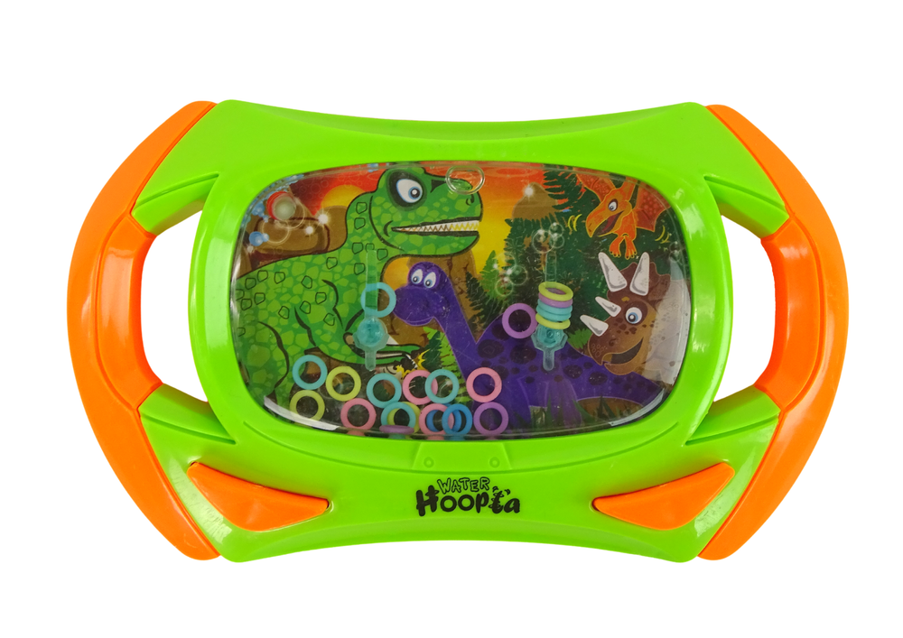 Vodní obratnostní hra Dinosauři – konzole zelená