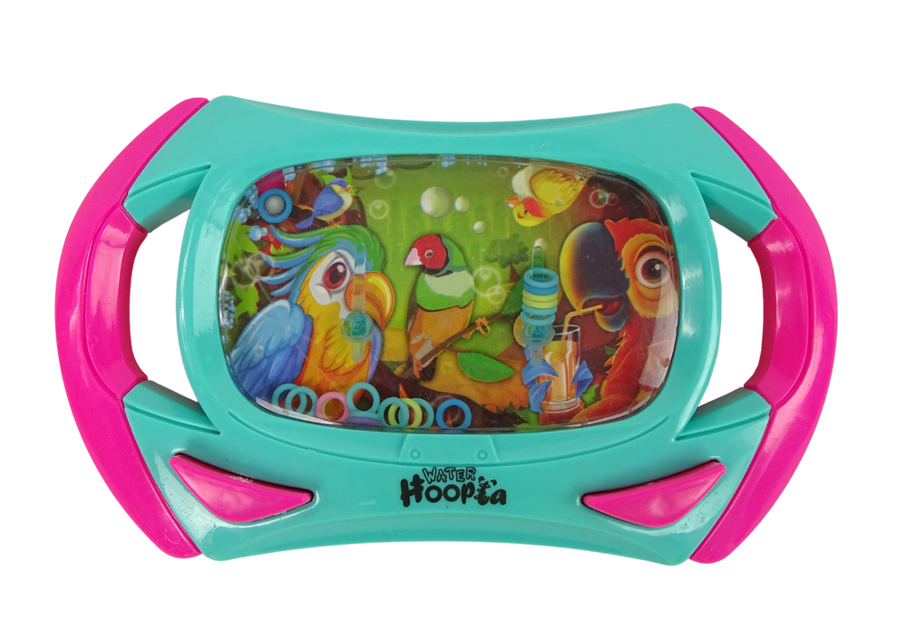 Vodní obratnostní hra s papoušky – konzole | zelená