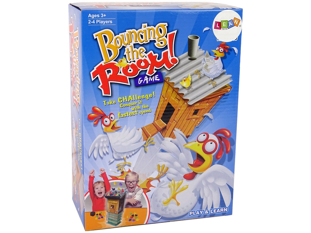 Vybuchující kurník s kuřátky – hra na obratnost pro 2 4 hráče