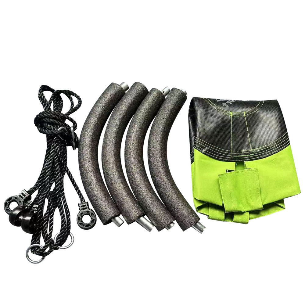 Zahradní houpačka čapí hnízdo – pro děti 60cm | zelená