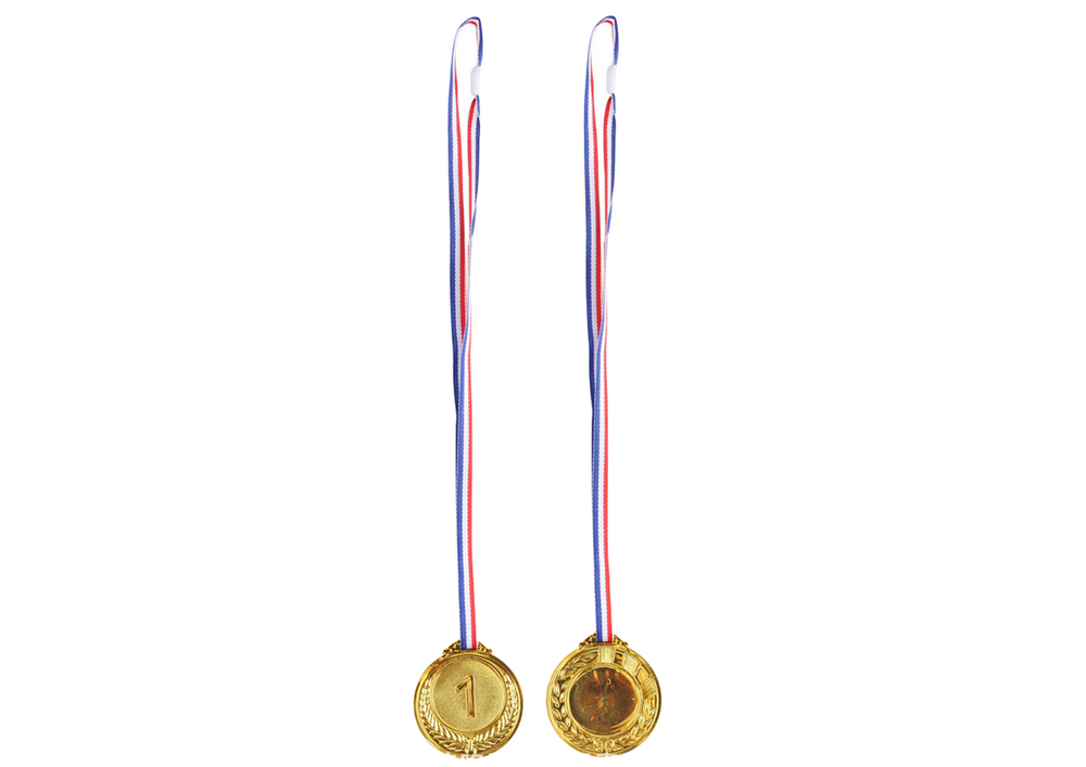 Zlatý medaile první místo trofej ze zinku 6,5 cm