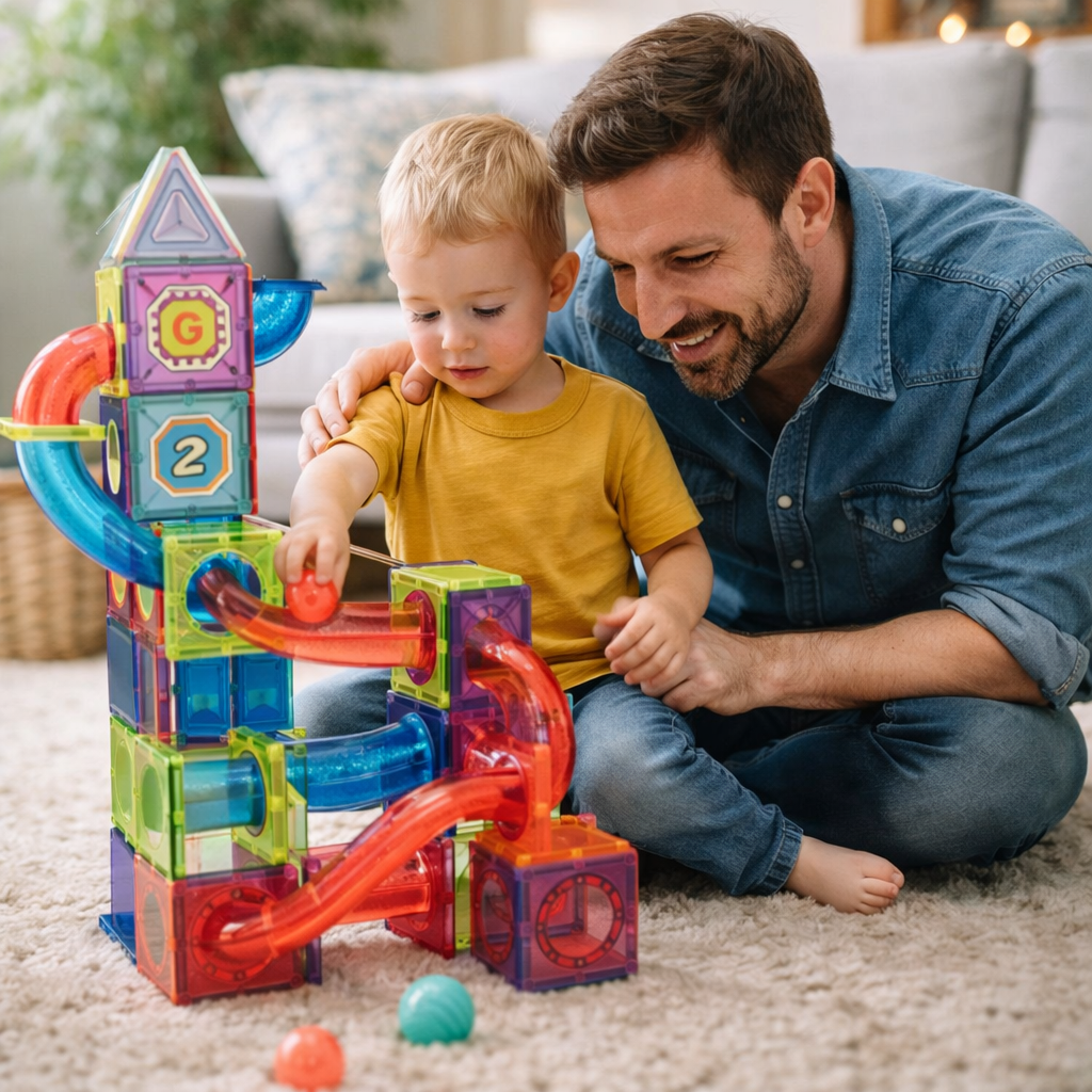 Magnetická stavebnice pro chlapce: Proč nás oba překvapila