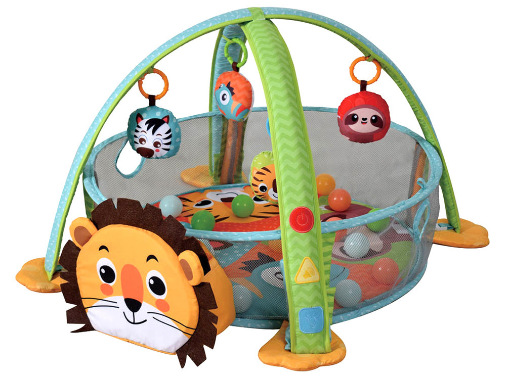 Educational Mat Lion Playpen Balls for Baby