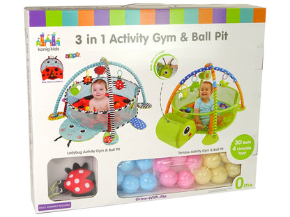 Ladybug Educational Mat Playpen Balls For Baby