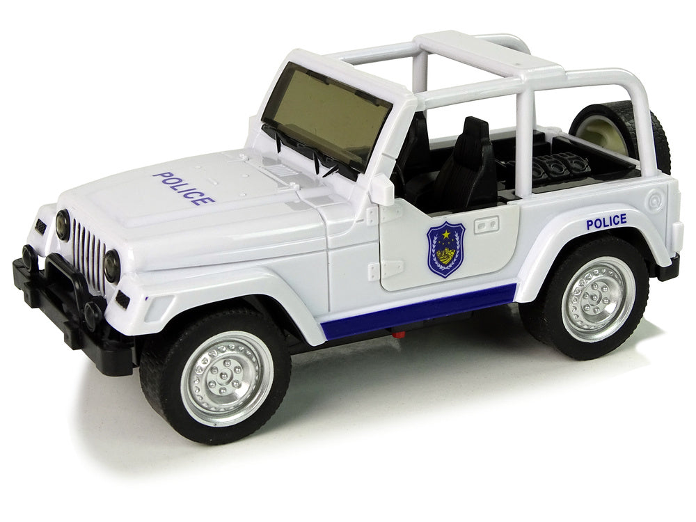 Off-Road Police Car White