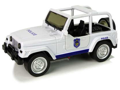 Off-Road Police Car White