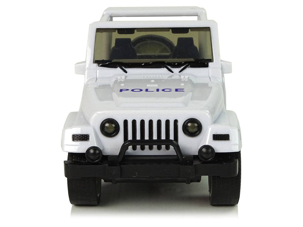 Off-Road Police Car White
