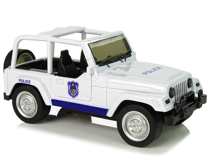 Off-Road Police Car White