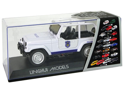 Off-Road Police Car White