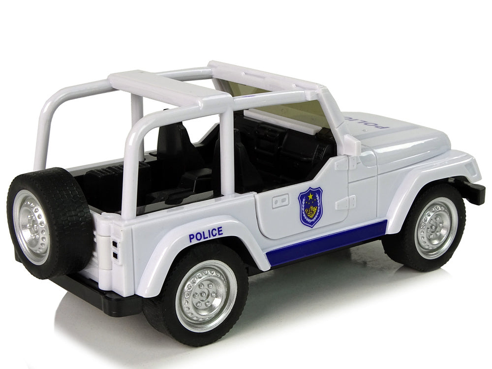 Off-Road Police Car White