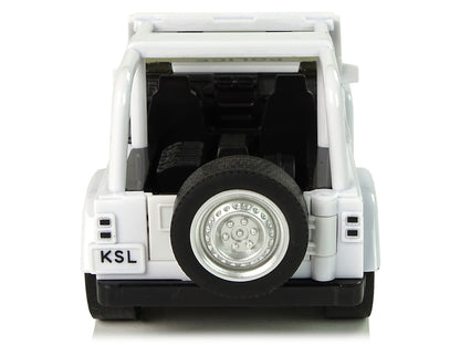 Off-Road Police Car White