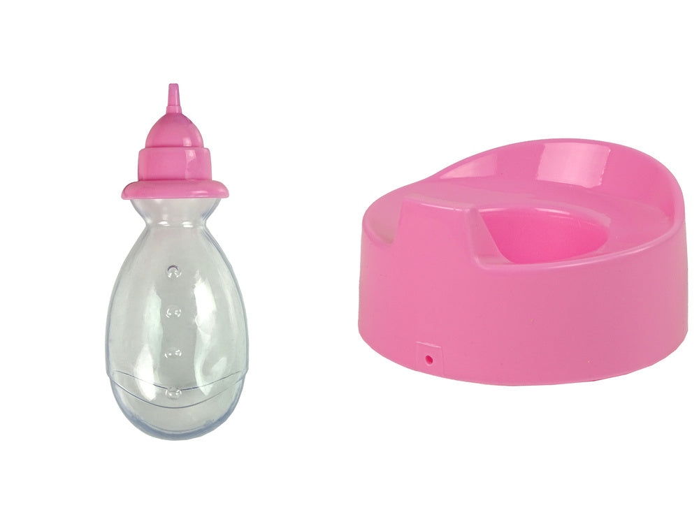 Pink Baby Doll Potty Drink Pee 24 cm