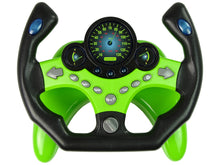 Steering Wheel Kit Keys Sound Lights Green