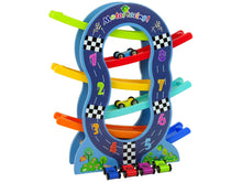 Wooden Slide 6 Levels Cars Numbers