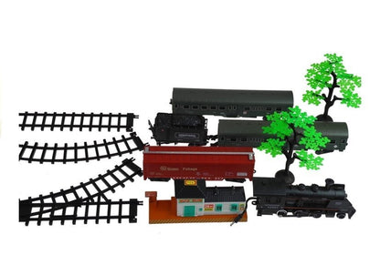 Rail King Train Set Smoke Realistic Toy Locomotive