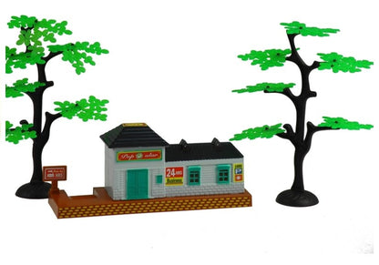 Rail King Train Set Smoke Realistic Toy Locomotive