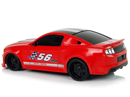 RC sportovní auto 1:24 s tónovanými okny – červené