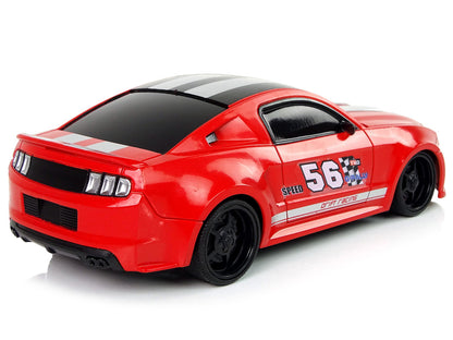 RC sportovní auto 1:24 s tónovanými okny – červené