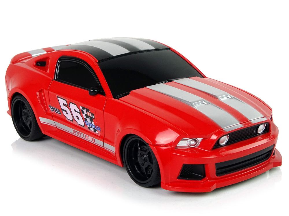 RC sportovní auto 1:24 s tónovanými okny – červené