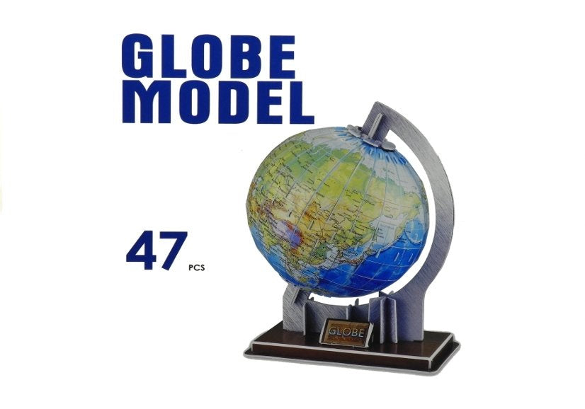 3D Puzzle Globe  47 Elements Model Educational Toy