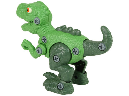 Dinosaur Tyrannosaurus Rex set with Egg DIY Screwdriver Green