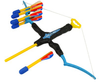 Longbow 6-shot Sport Bow for children Blue and Black