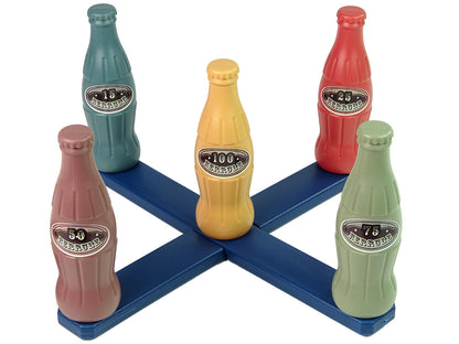 Handicraft Game Hoop Throwing Bottles with Points