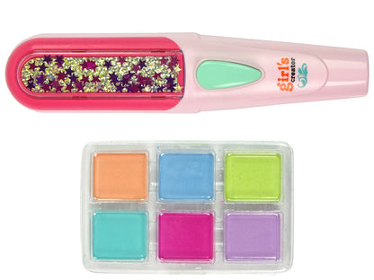 Hair Dyeing Set Hair Straightener Strands 6 Colours