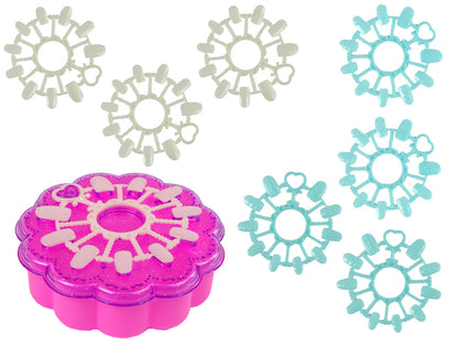 Nail Painting Set Nail Lacquers Pens Coloured Stickers