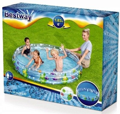 Nafukovací bazén Sea World 183 × 33 cm – Bestway