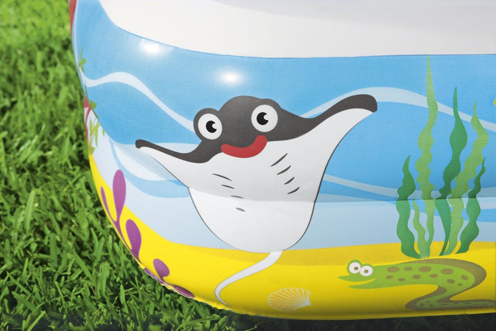 Inflatable Pool For Children With A Canopy 140 x 140 x 114 cm Bestway 52192