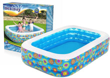Inflatable Pool Flowers 229 x 152 x 56 cm Bestway 54120