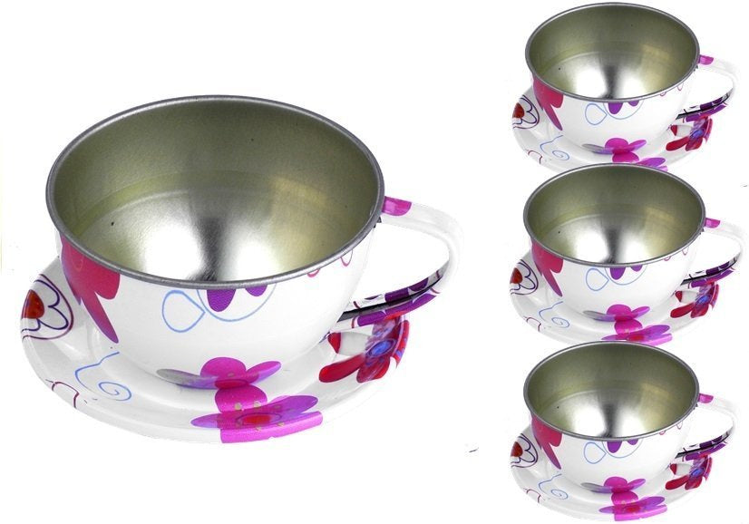 Beautiful Metal Tea Service Kitchen Set