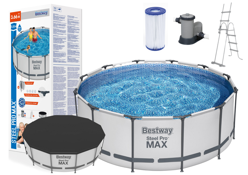 Zahradní bazén s konstrukcí 366 × 122 cm – Bestway 56420