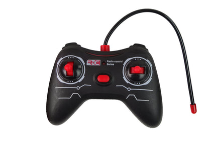 Policejní auto na dálkové ovládání 1:16 s LED světly – černé