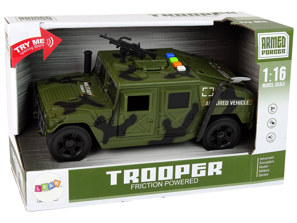 Vojenské vozidlo s pohonem předních kol – Dark Moro