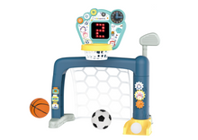 Sportovní set 3v1 s basketbalem, fotbalem a golfem – od 18 měsíců