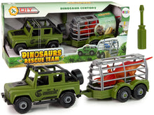 Dinosauří terénní transportér s dinosaurem – DIY stavebnice