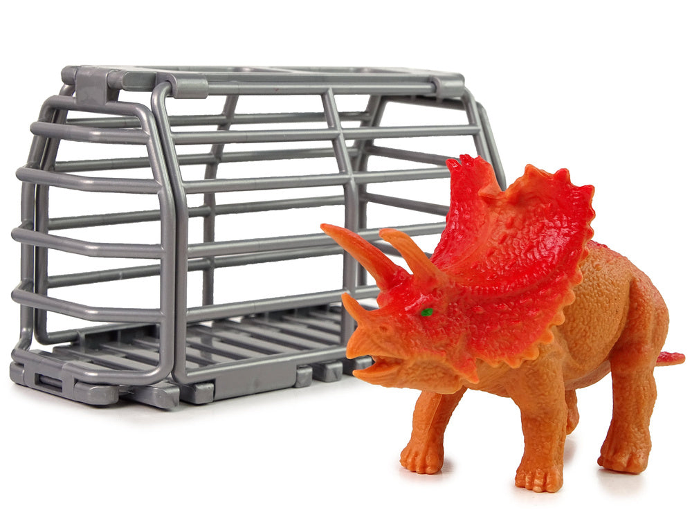 Dinosauří terénní transportér s dinosaurem – DIY stavebnice