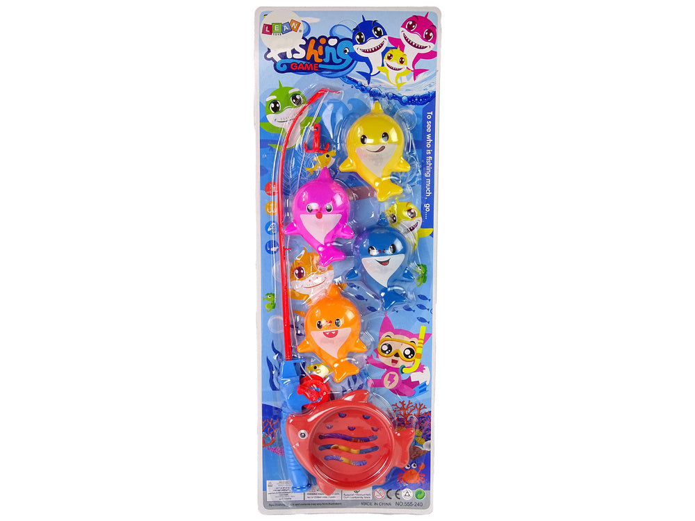 Rybářská hra s prutem a žraloky – pro děti od 3 let