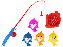 Rybářská hra s prutem a žraloky – pro děti od 3 let